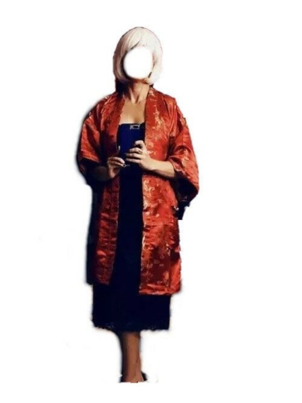 Twin Peaks Diane Evans Tulpa Womens Costume Small Medium Cosplay Wig Halloween